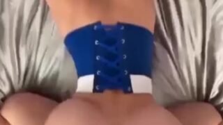 Mellooow – doggy site with BF on bed /Orgasm