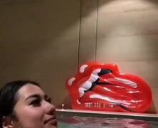 Ppwyang Nipslip in the pool – leak video