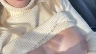 Viking Barbie leak Video – Pussy Deepthroat By A Dildo in a car