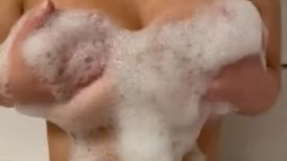 Airikacal onlyfans leak – Nude shower show off Soap tits