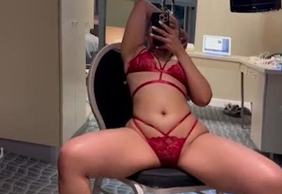 Angelaincollege onlyfans leak video Sexy lingerie show off perfect Body