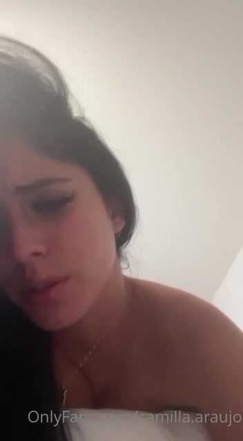 Camilla Araujo onlyfans leak sextape – Full nude Show off masturbating